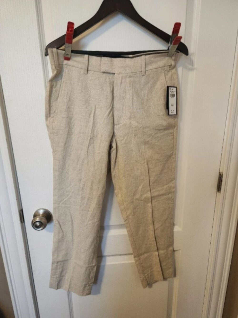 NWT Men's Abercrombie and Fitch Linen Blend Dress Pants